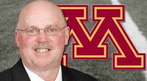 (Listen to Jerry Kill&#39;s interview with Chuck Cooperstein from 9/28/12) - Minnesota-Jerry-Kill-300x167