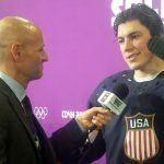 TJ Oshie with Steve Goldstein