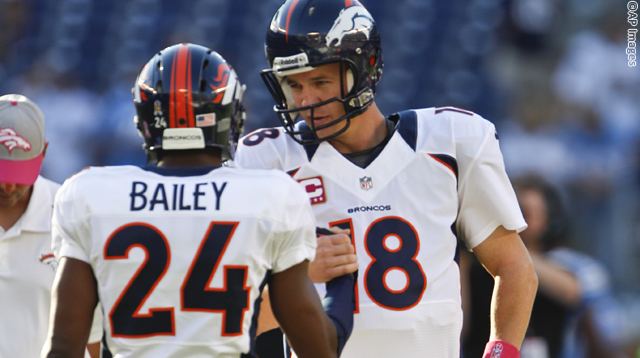 Champ Bailey on Peyton Manning, the Saints and more — 10/28/2012