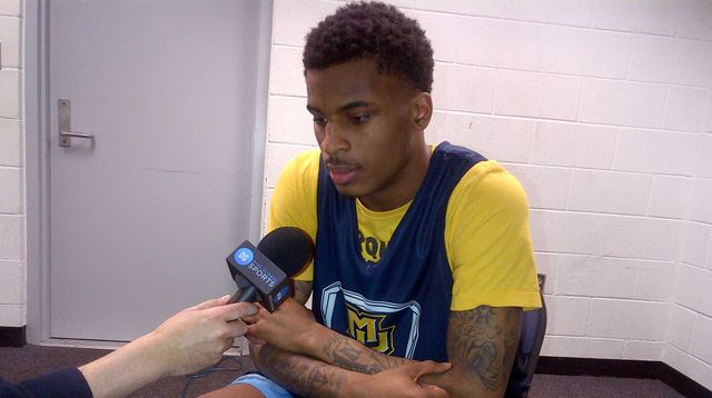 Vander Blue during his Westwood One Sports interview.