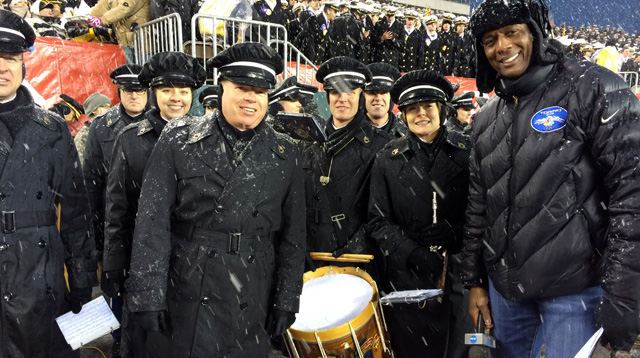 Army band with Lewis