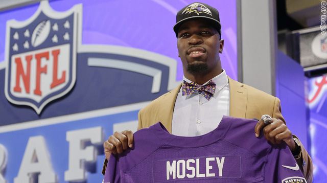 Baltimore Ravens select Alabama linebacker C.J. Mosley — 05/08/2014