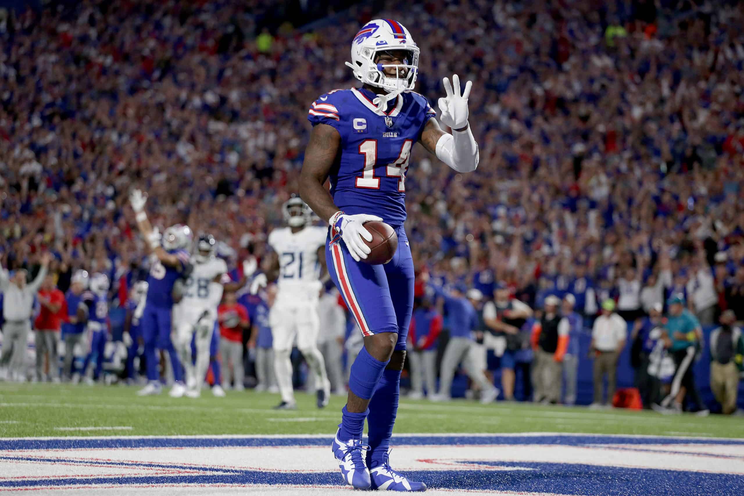 Bills blowout Titans 41-7 on MNF behind career nights from Josh Allen and  Stefon Diggs