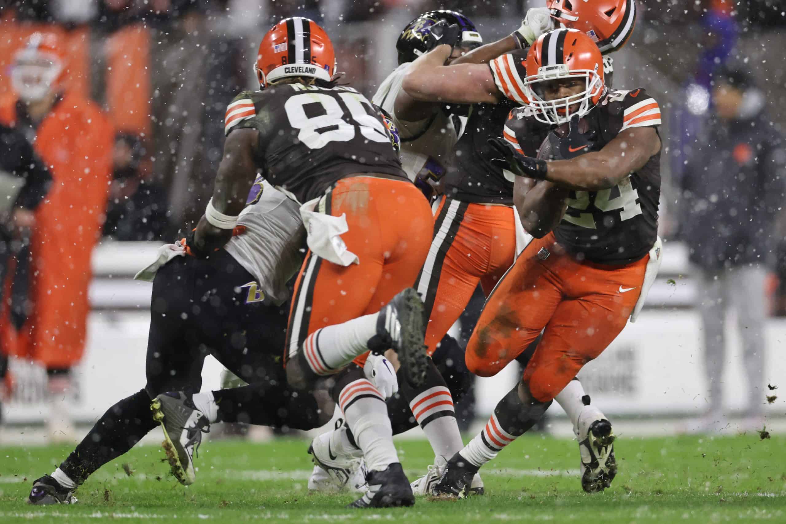 Cleveland Browns survive Baltimore Ravens rally